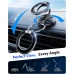Otemly Ultra-Thin Vacuum Gel Magnetic Phone Holder for Car, [95LBS Max Suction] 360° Adjustable [All Zinc-Alloy] Cell Phone Car Mount for MagSafe, Fit for iPhone 17 Pro Max/16/15/14/13/12 & Android