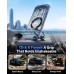 Otemly Ultra-Thin Vacuum Gel Magnetic Phone Holder for Car, [95LBS Max Suction] 360° Adjustable [All Zinc-Alloy] Cell Phone Car Mount for MagSafe, Fit for iPhone 17 Pro Max/16/15/14/13/12 & Android